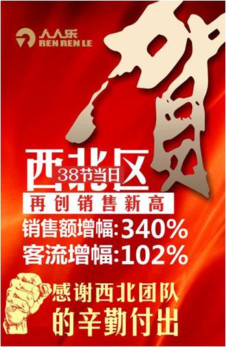人人樂“西北狼”在“女王節(jié)”創(chuàng)新營銷，驅(qū)動銷售暴漲